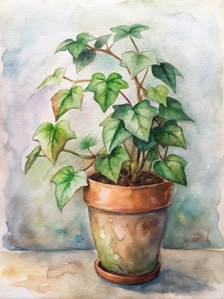 Ivy In A Pot