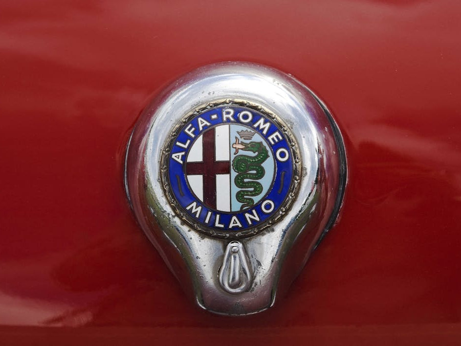 Alfa Romeo Badge Red