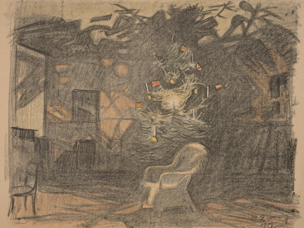 Christmas Tree, 1908 By Magnus Enckell