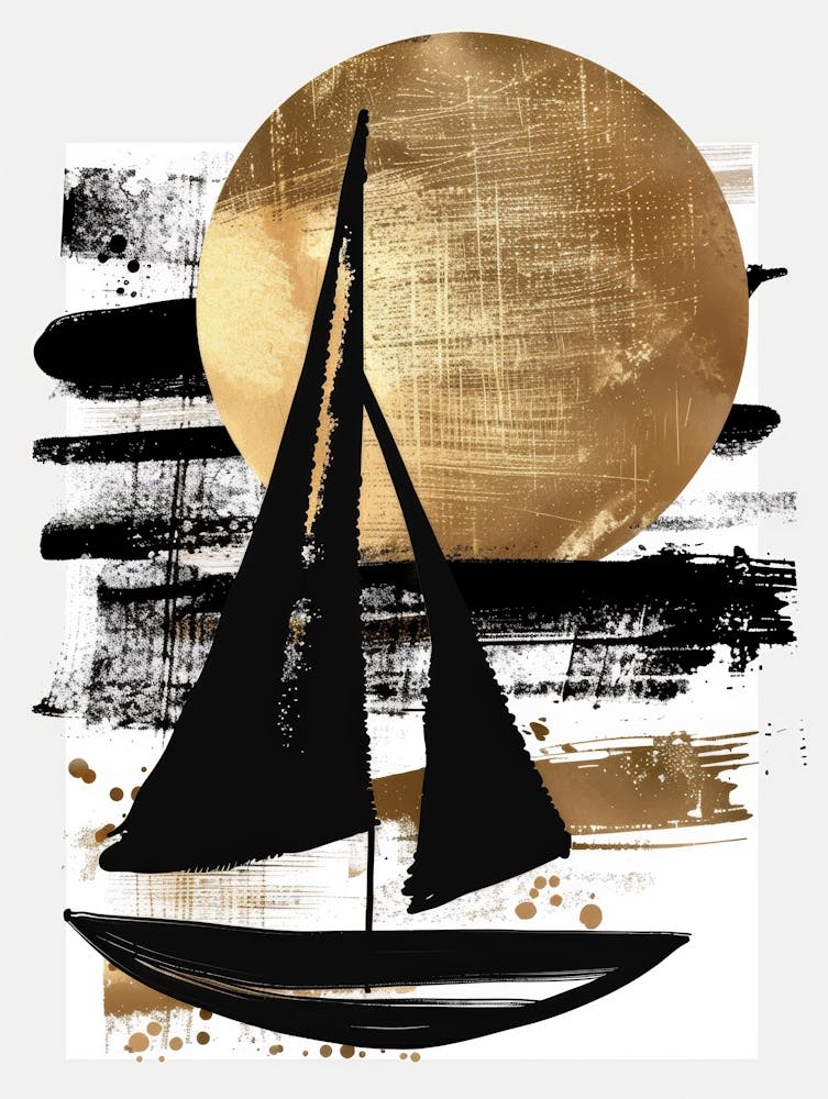 Sailboat At Sunset 26