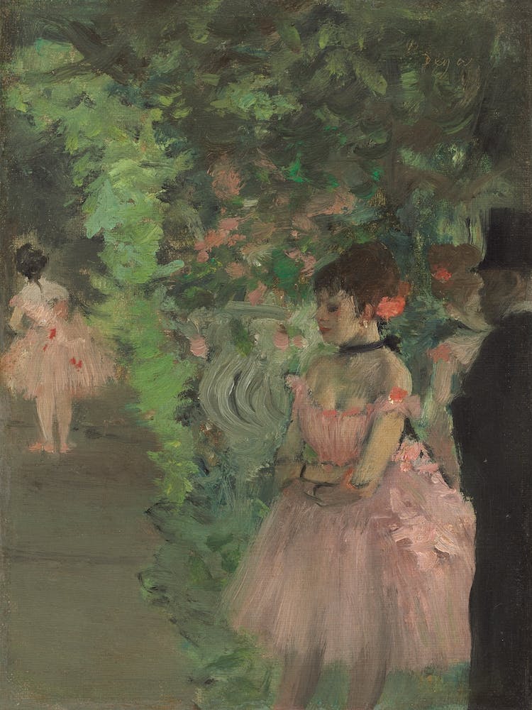 Dancers Backstage, Edgar Degas