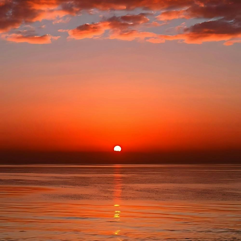 Sunset Over The Sea 6