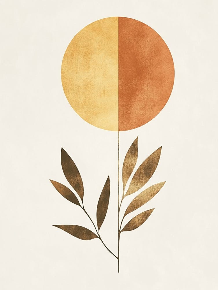 Abstract Flower Canvas Print 2