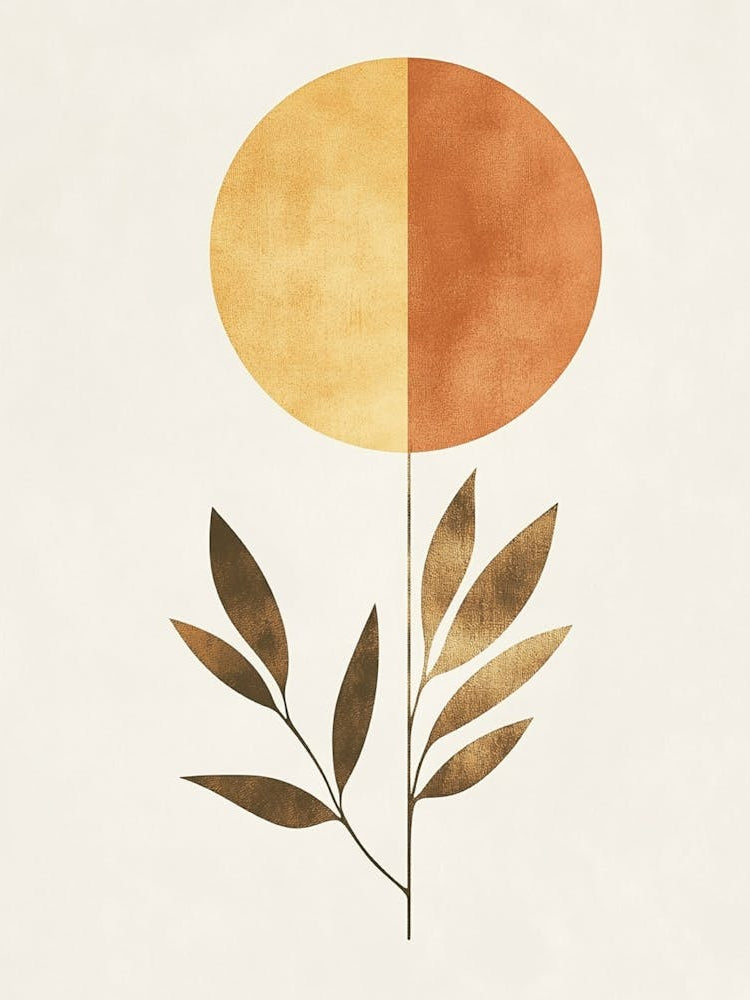 Abstract Flower Canvas Print 2