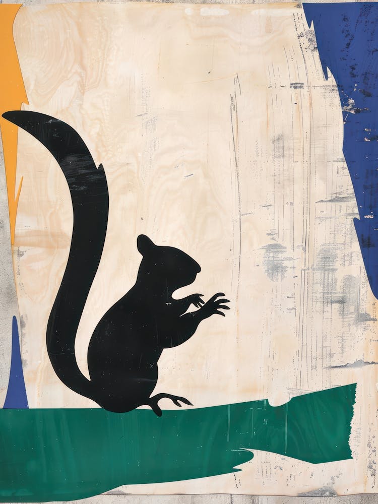 Chipmunk 3 Cut Out Collage