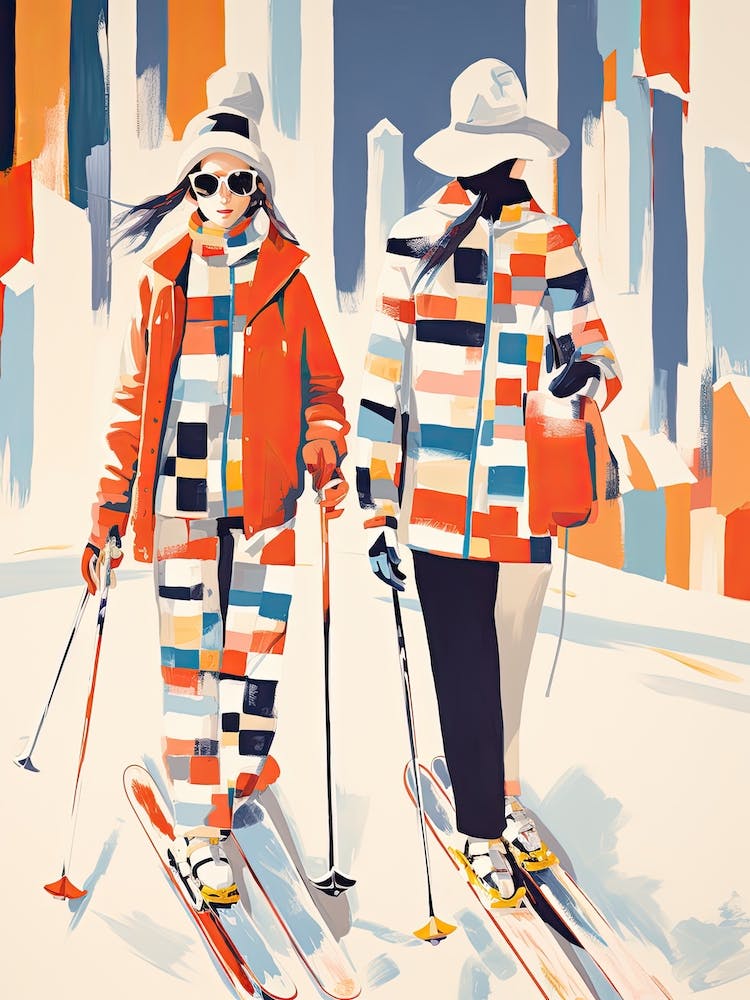 Grandvalira   Andorra, Ski Resort Illustration 2