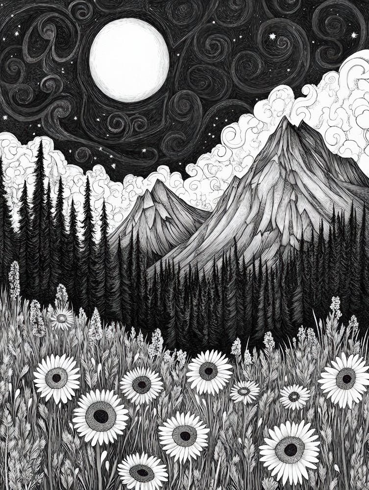 Daisies In The Mountains