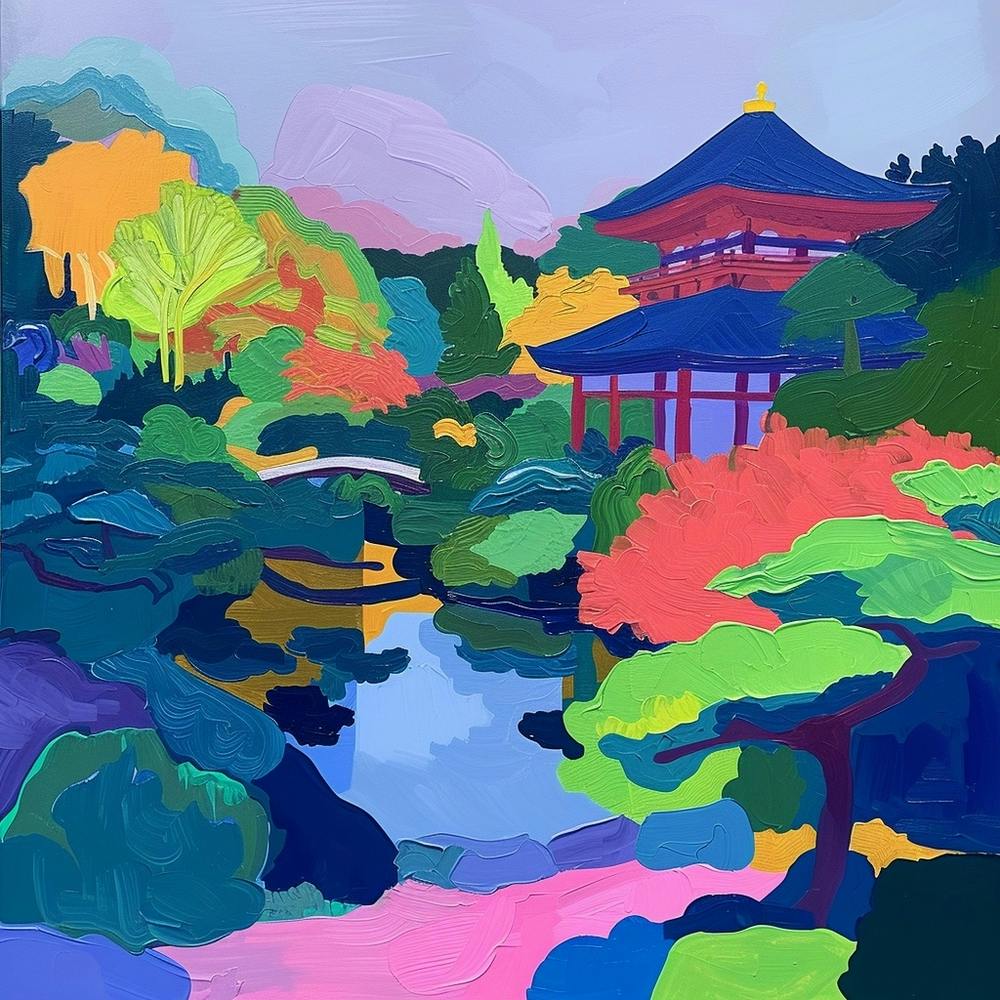 Colourful Gardens Tofuku Ji Japan 4