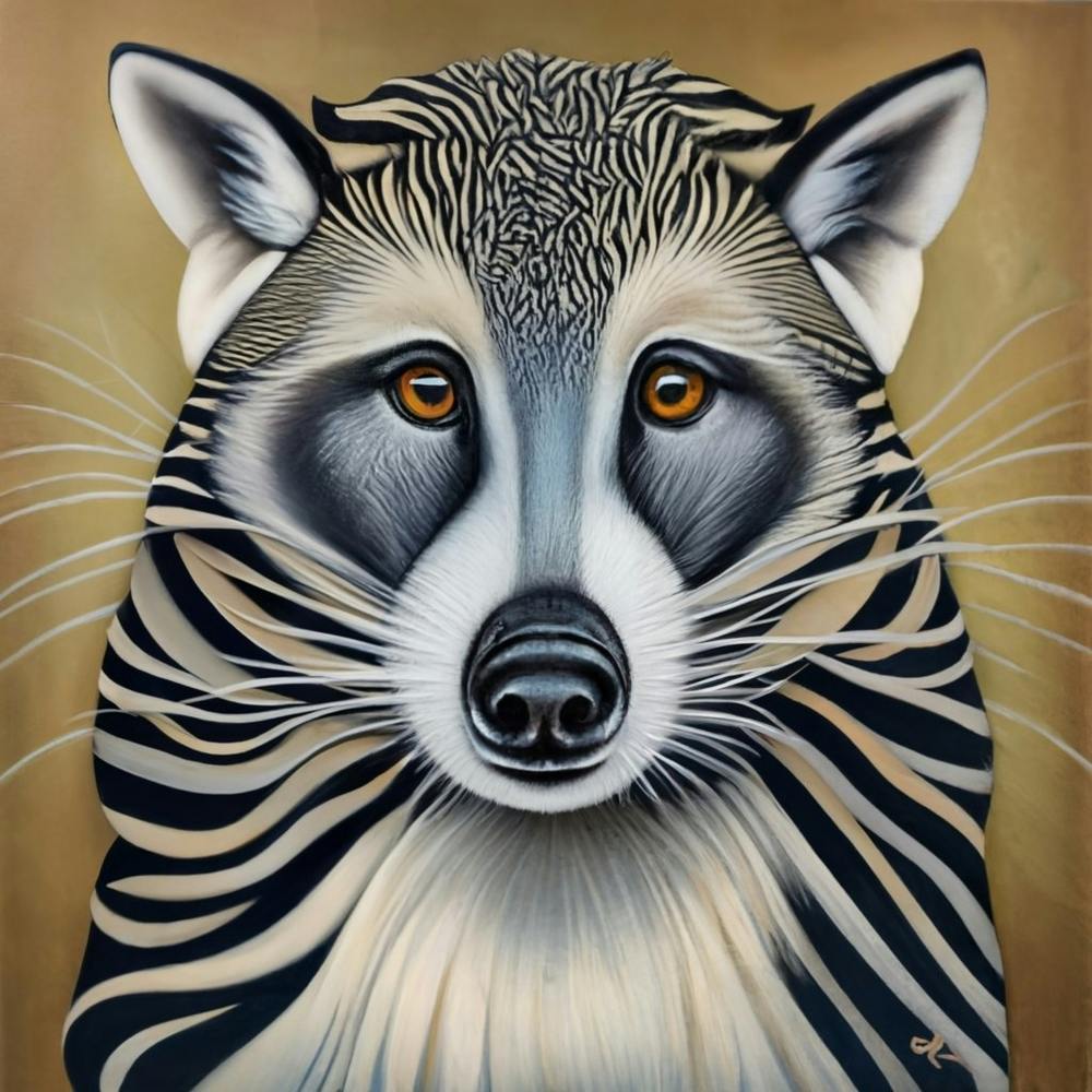 Animals Wall Art : Raccoon