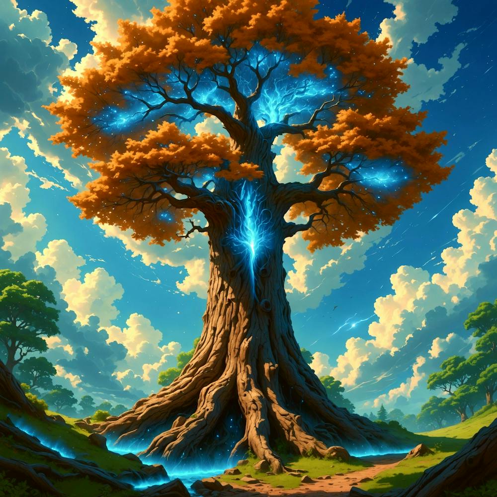 Sparkling Mother Tree