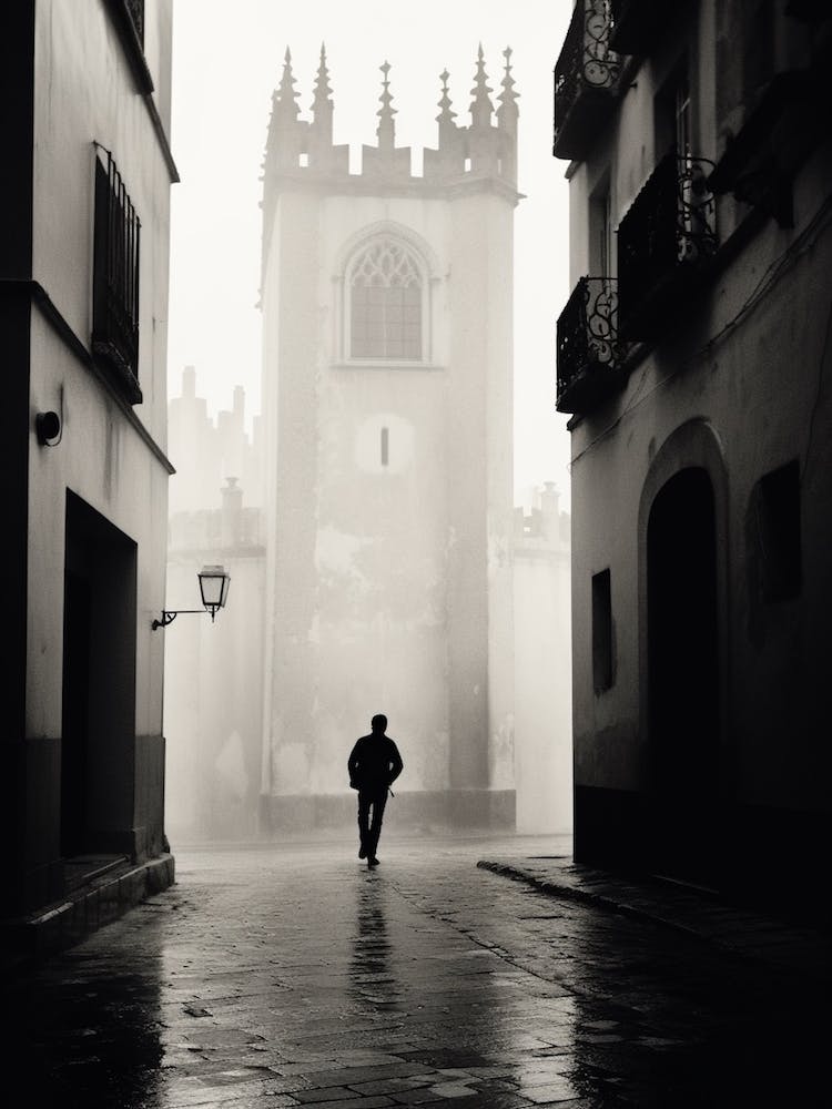 Valladolid, Spain, Black And White Analogue Photography 4