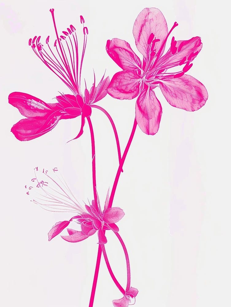 Hot Pink Honeysuckle 1