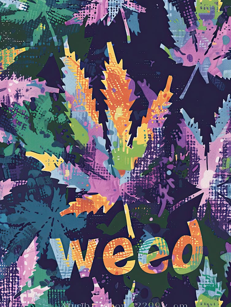 Weed in Technicolor