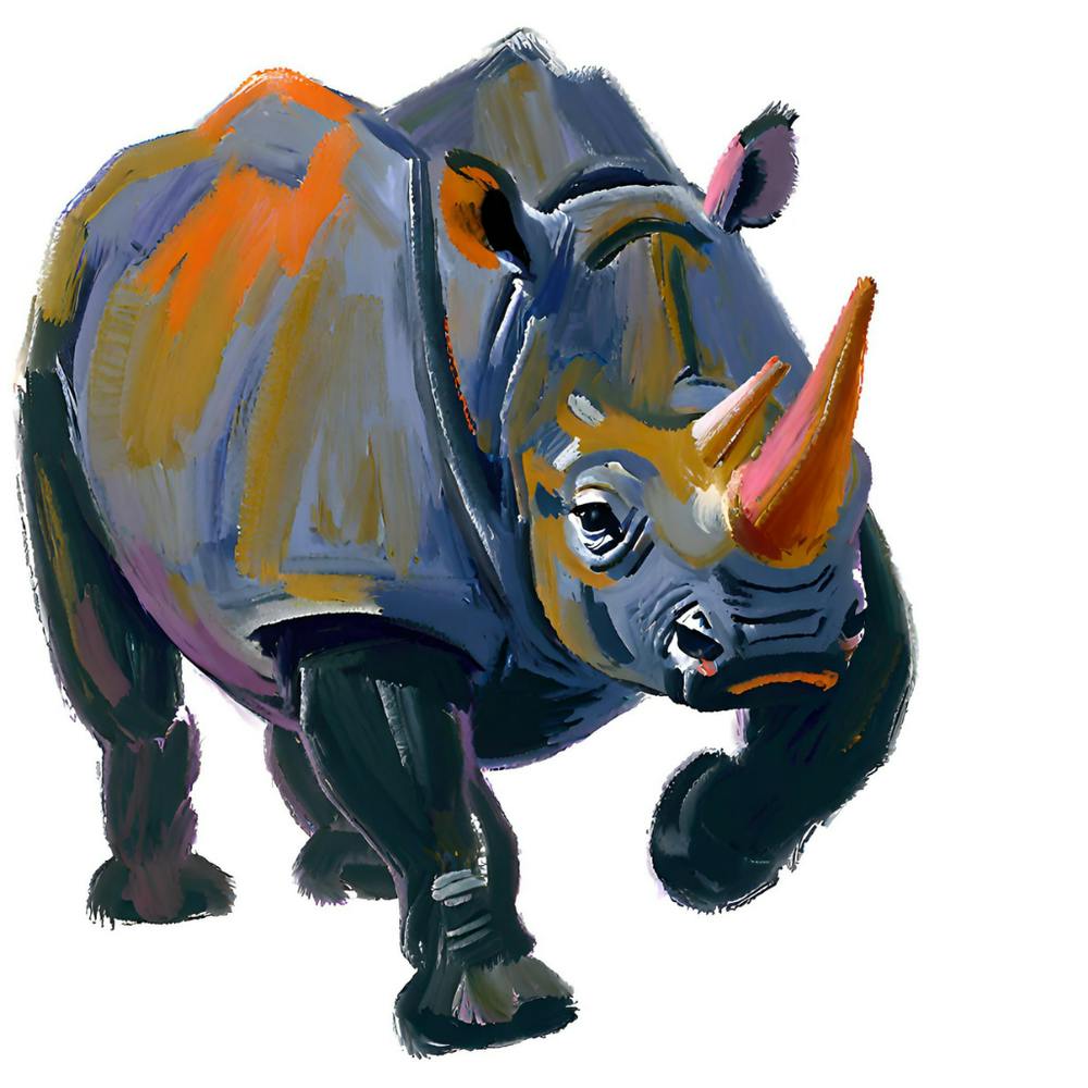 Black Rhinoceros 01