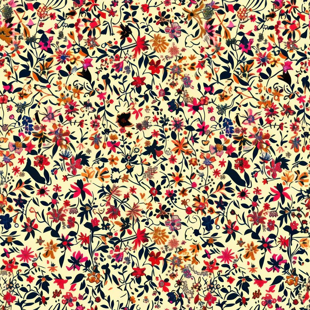 Jasmine Jive Bloom London Fabrics Floral Pattern 2