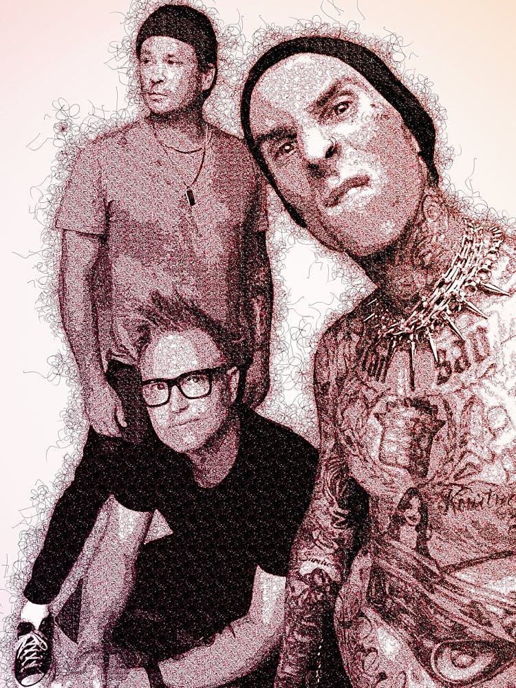 Art Of Blink 182 Scribble