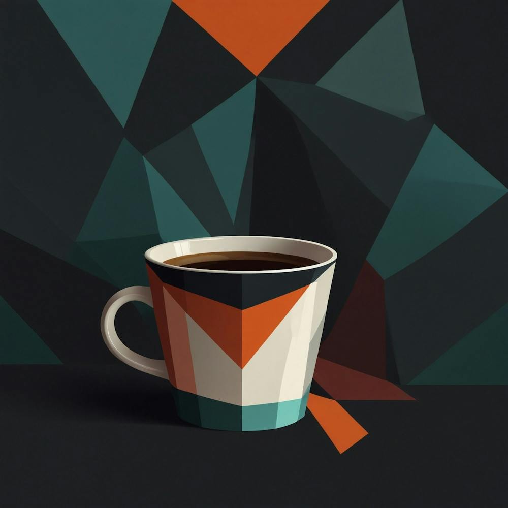 Abstract Coffee Cup 3