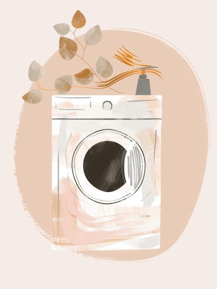 Illustration Of A Washing Machine 1