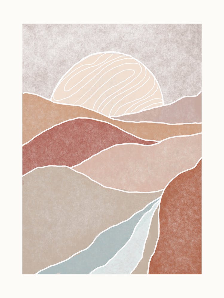 Sunset In The Mountains 25