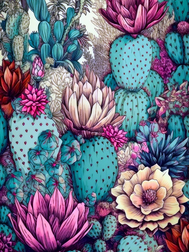 Cactus Flowers nature flora