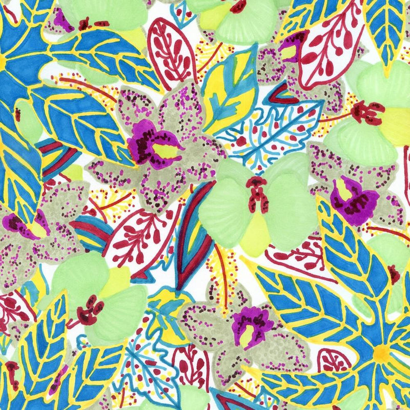 Green Orchids