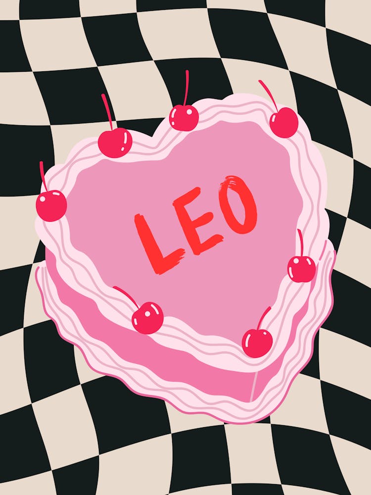 Leo Sternzeichen Herzkuchen