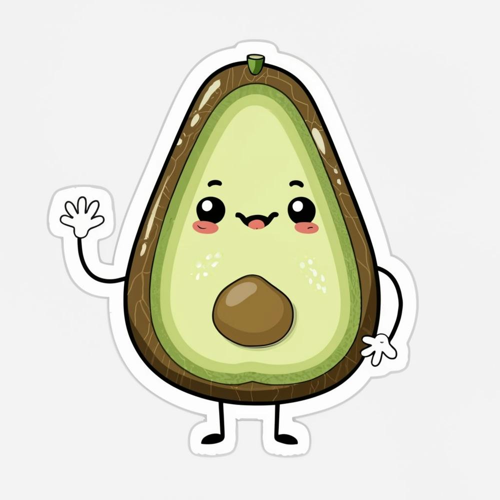 Avocado - Kawaii 1