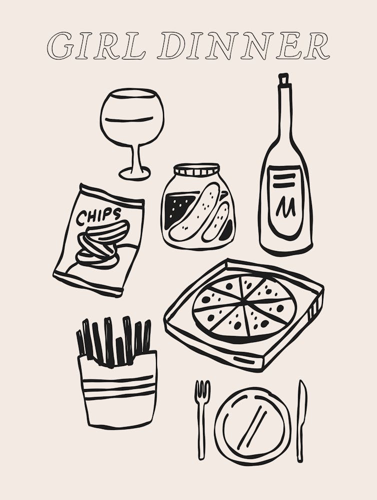 Girl Dinner - Cream 1