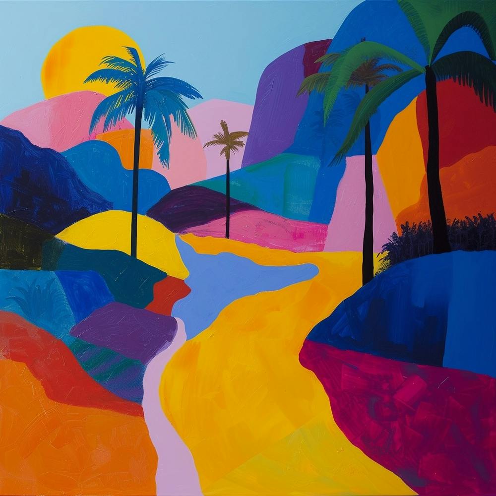 Abstract Travel Collection Martinique 2