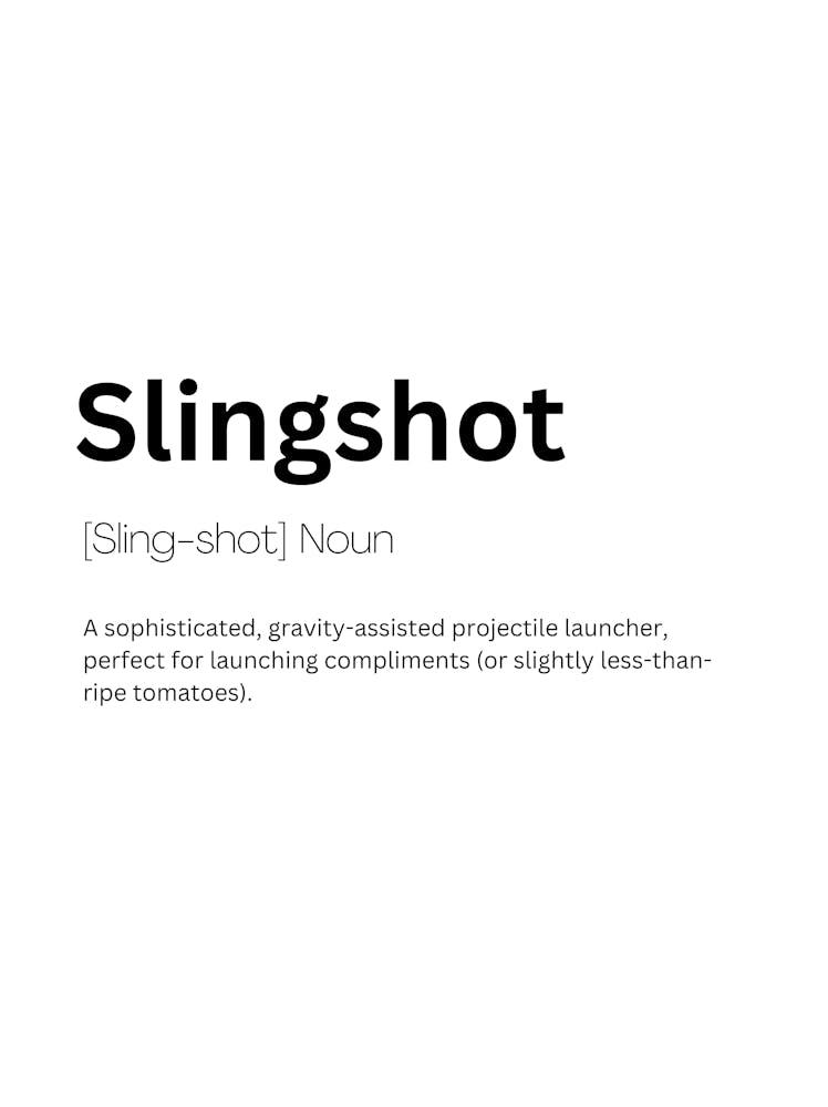 Slingshot Definition Meaning