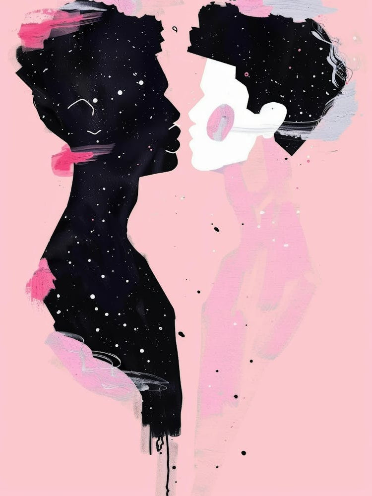 Two People Kissing 1