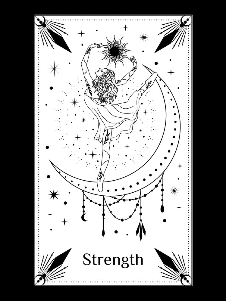 Strength Tarot Card 1