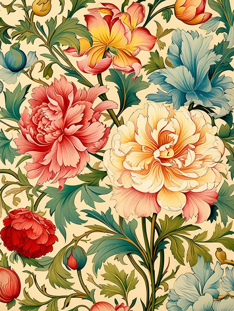 Papier Peint Floral 32