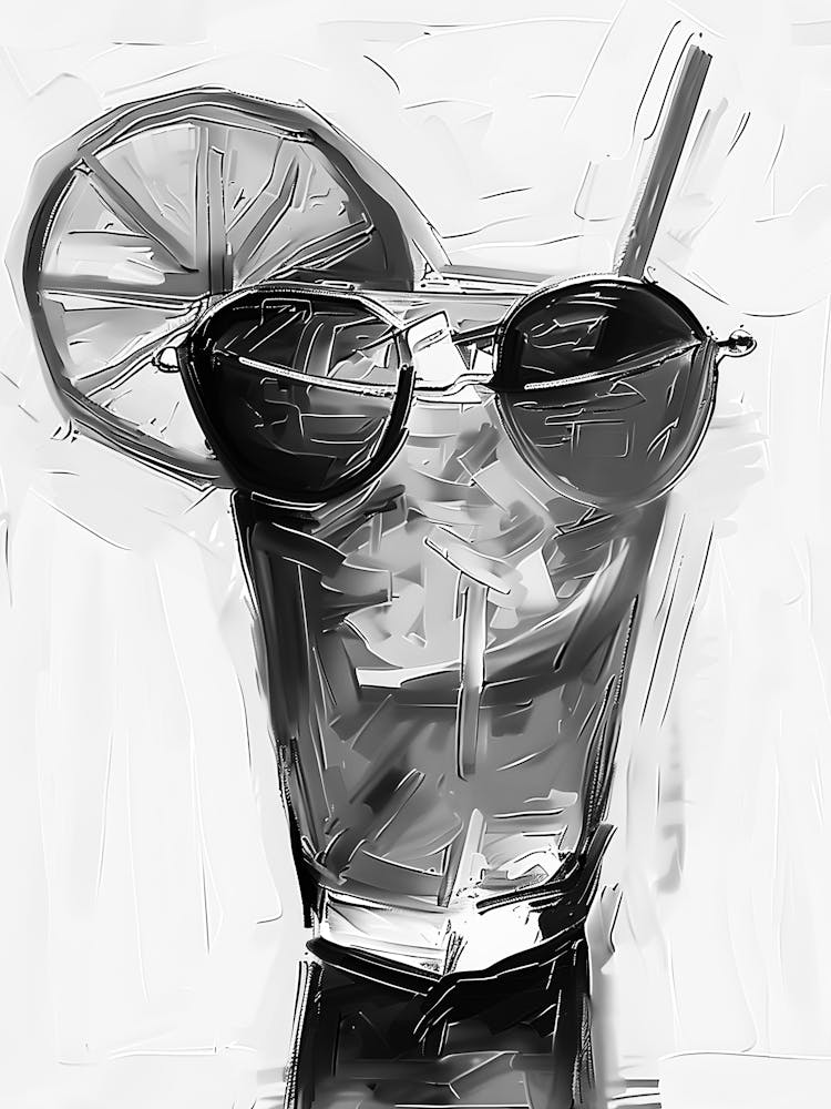 Cocktail With Sunglasses