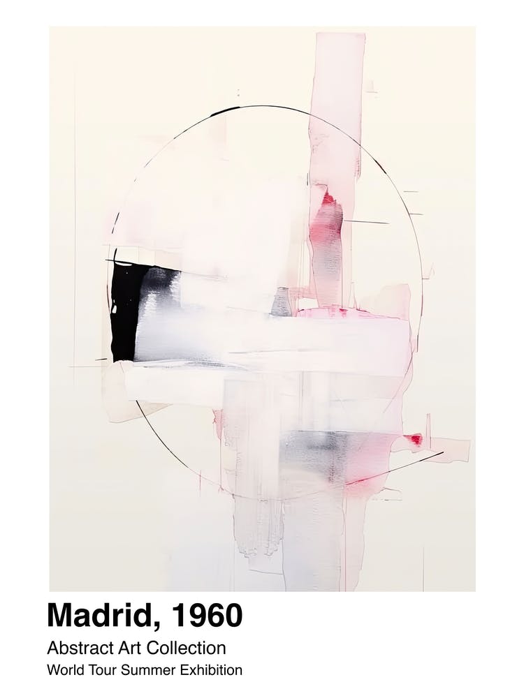 World Tour Exhibition, Abstract Art, Madrid, 1960 2