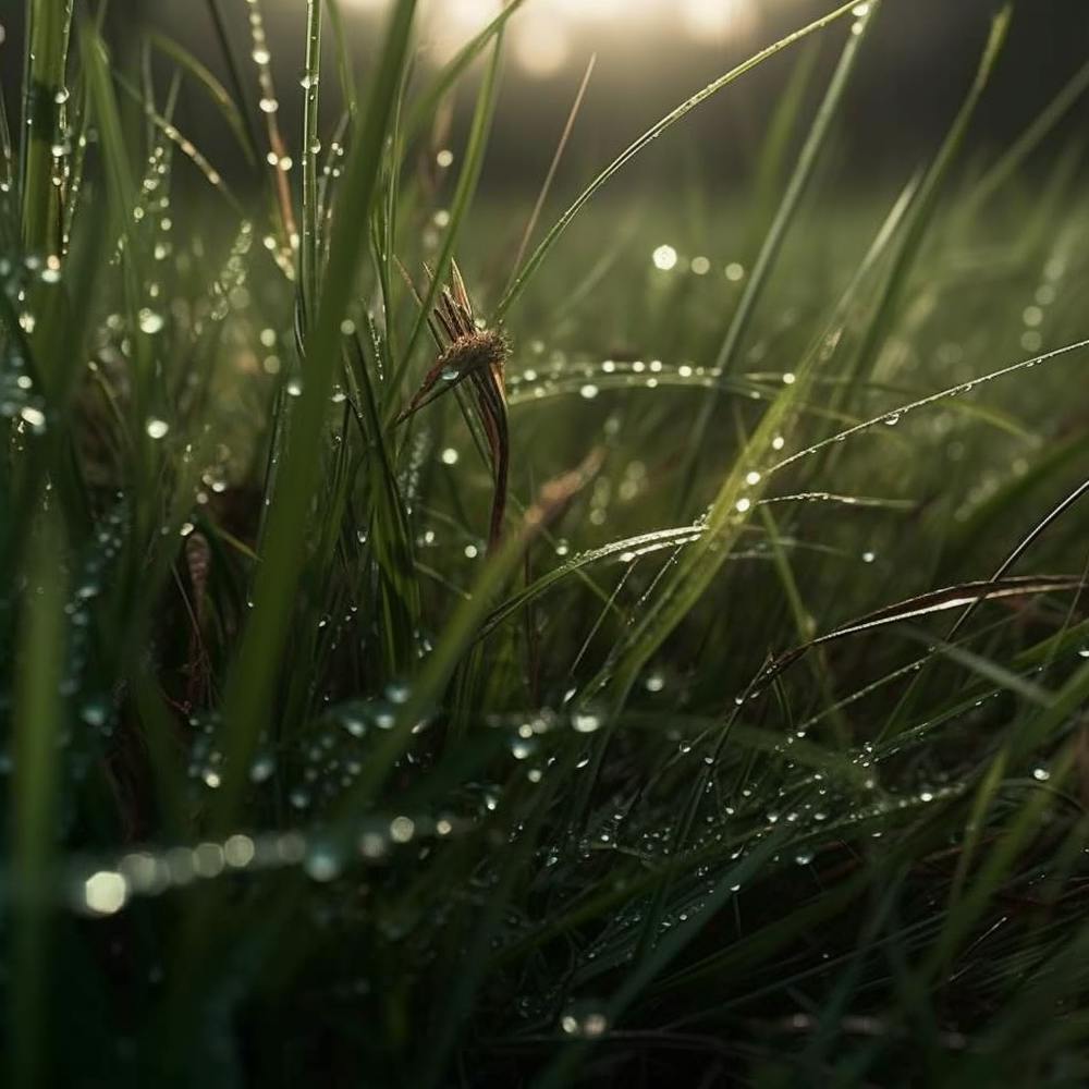Dew On Grass