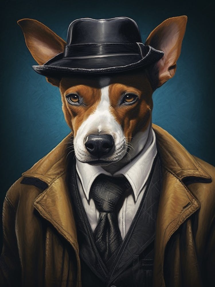 Gangster Dog Basenji Dog 2