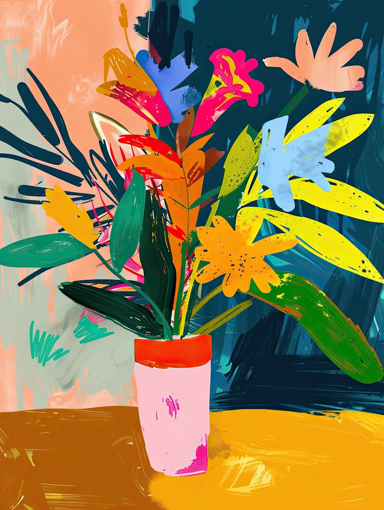 Painted Paradise Matisse Style