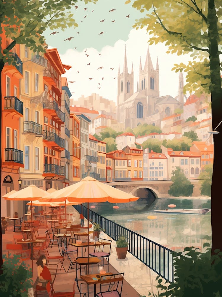 Bilbao Spain 2 Illustration