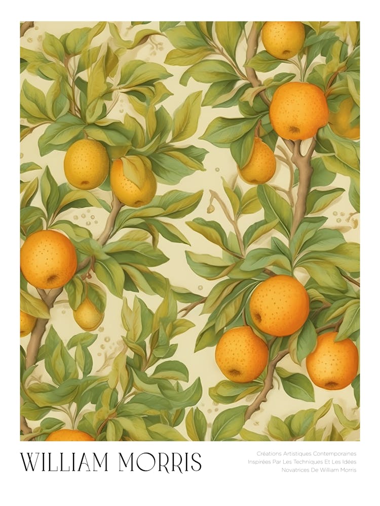 William Morris Oranges