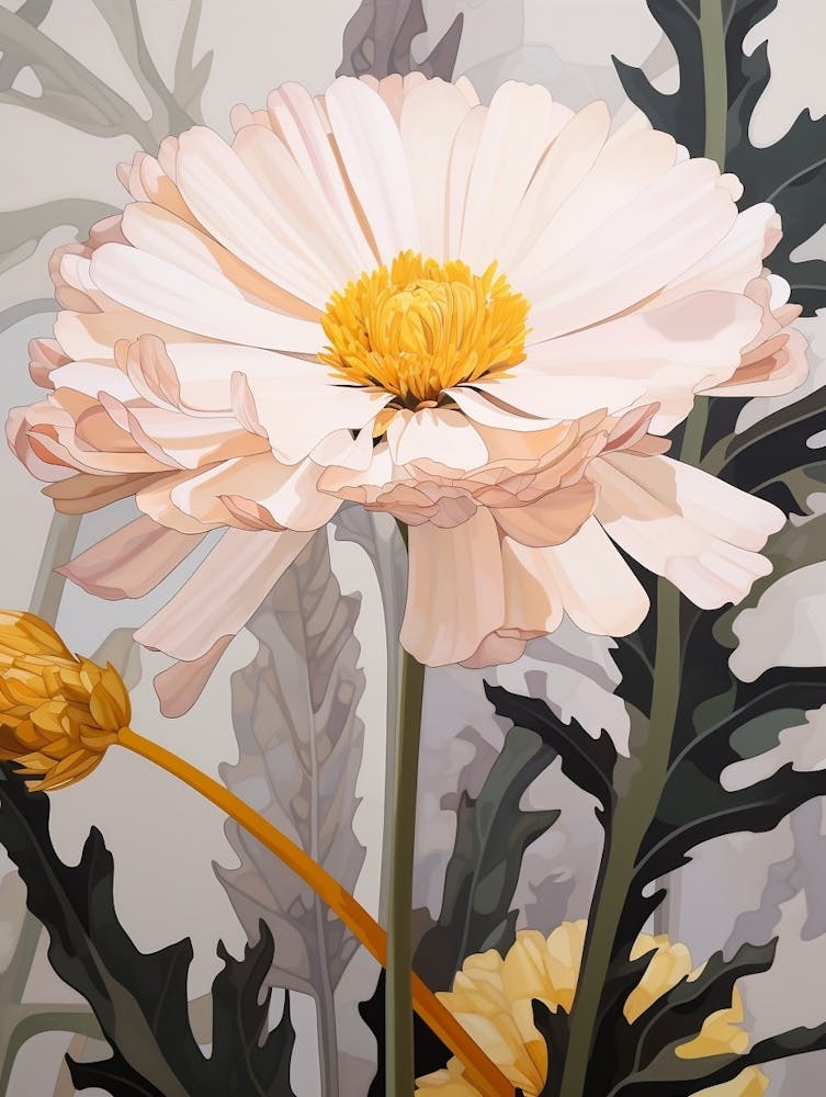 Flower Illustration Calendula 3