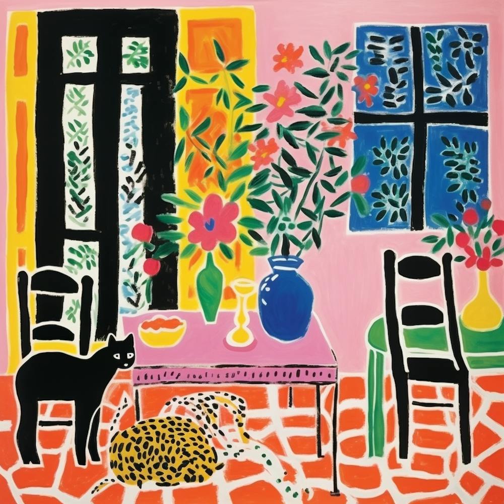 Cat In The Window 3