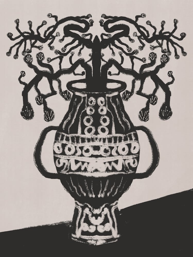 Tall Vase Still Life