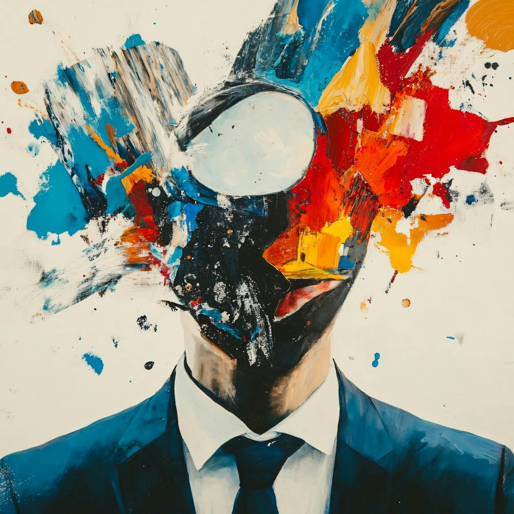 Abstrait D'un Homme