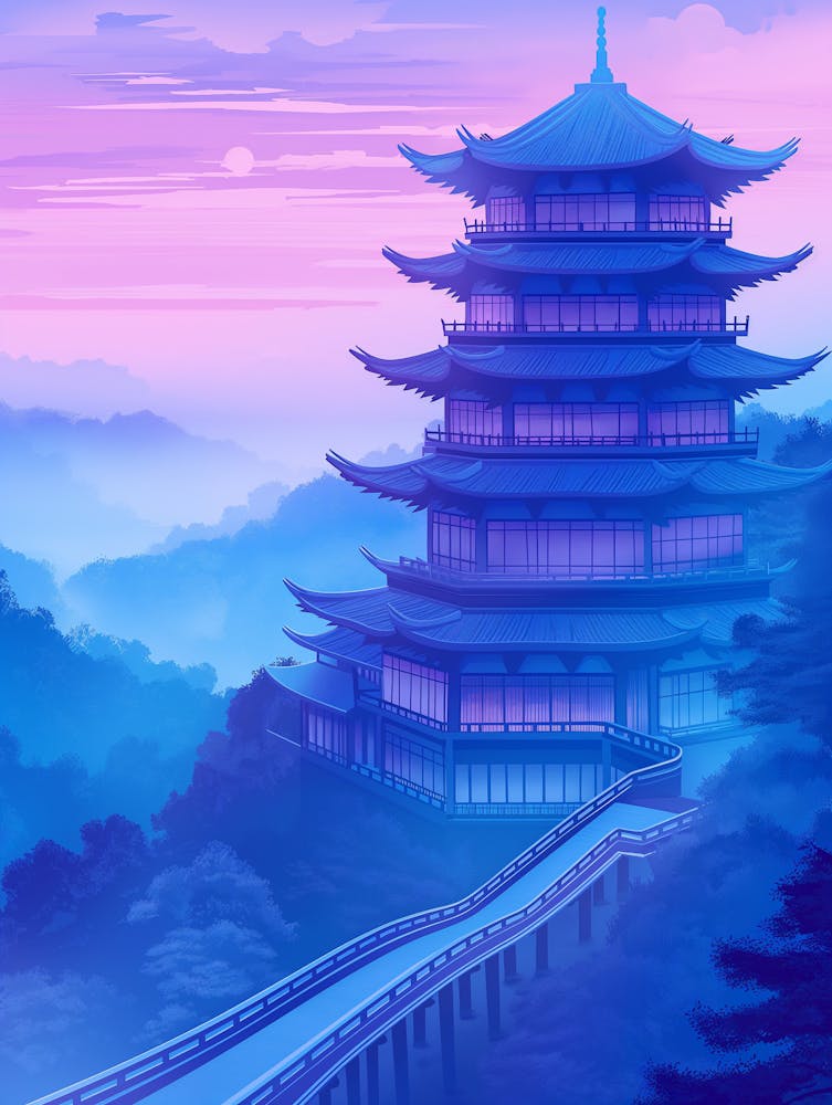Asian Pagoda 1