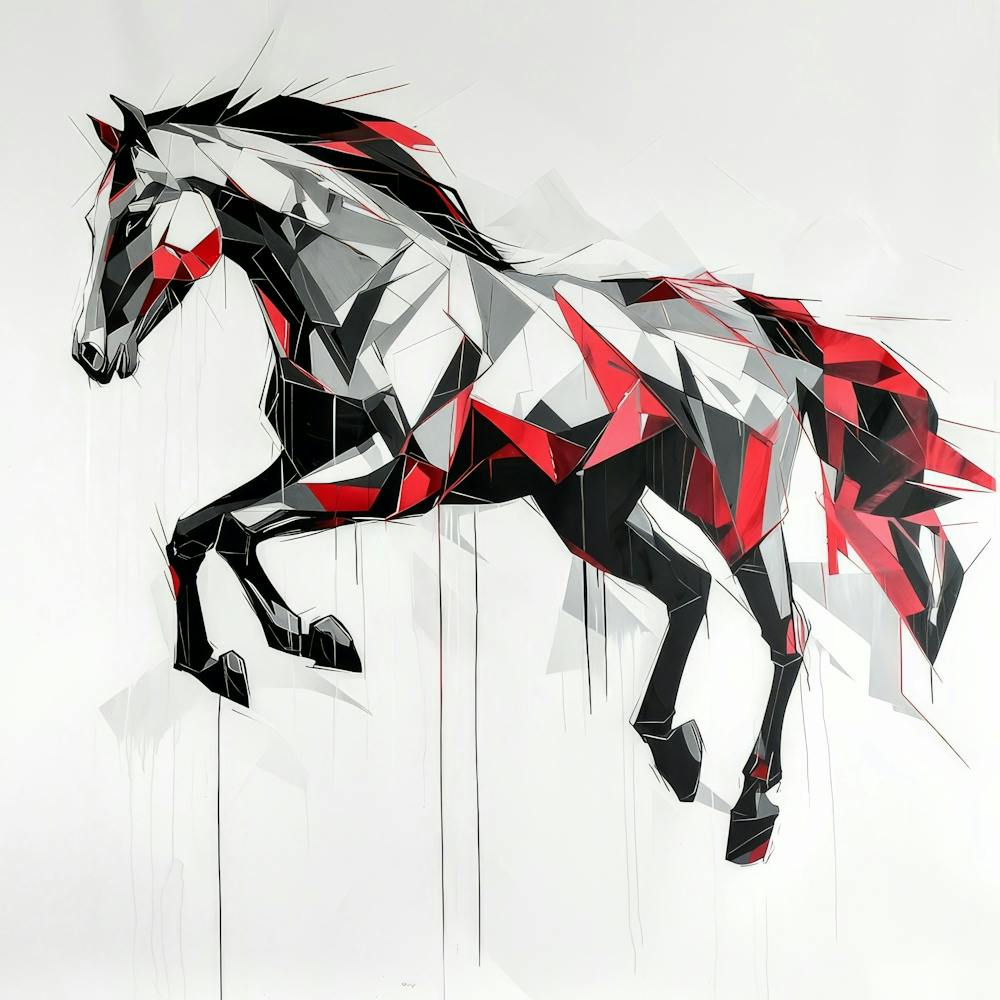 Abstract Horse 2
