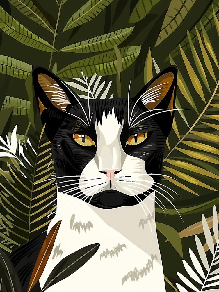 Cat In The Jungle 45
