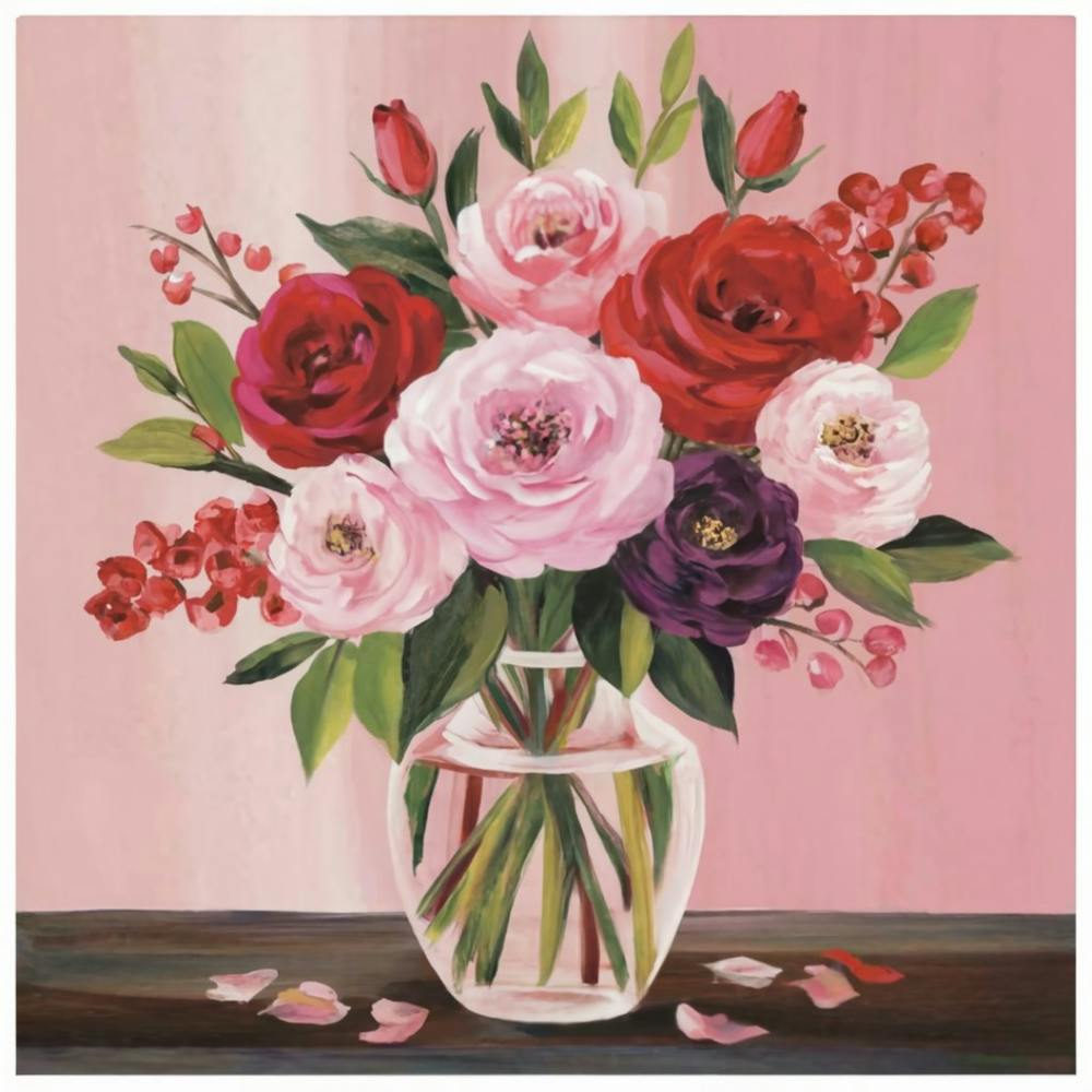 Love Blooms Valentine S Day Print Art 1