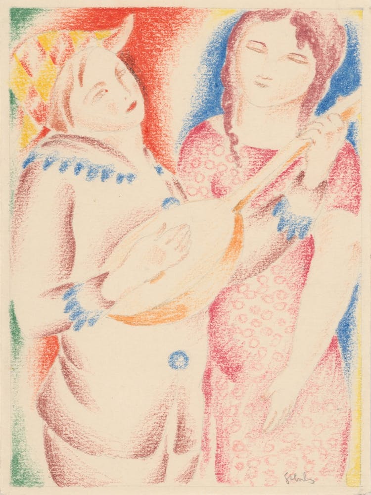 Jouer de la Mandoline, Mikuláš Galanda