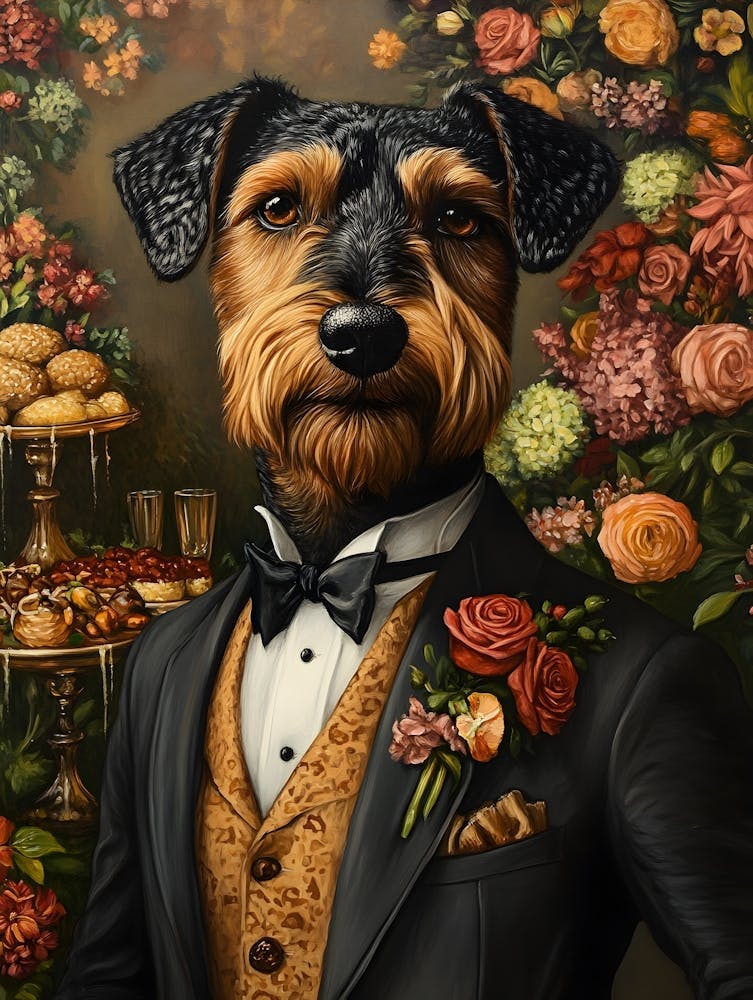 Airedale Whimsy 1